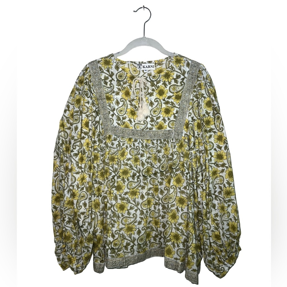 Karni Floral Print Blouse